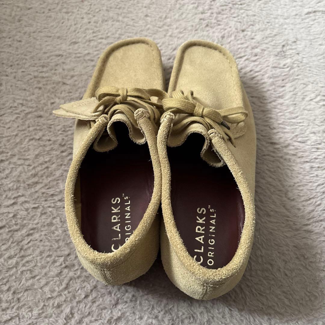 CLARKS ORIGINALS Wallabee ベージュ 25.5cm