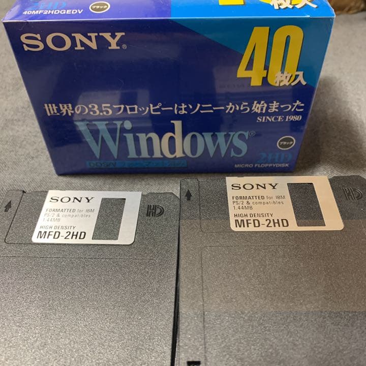 SONY 3.5型フロッピーディスク 2HD 40枚パック 40MF2HDGE… Amazon.co.jp: SONY 3.5インチ 2HD フロッピーディスク 40枚