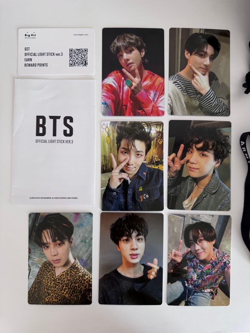 【セット】BTS 公式ペンライト Ver.1-4