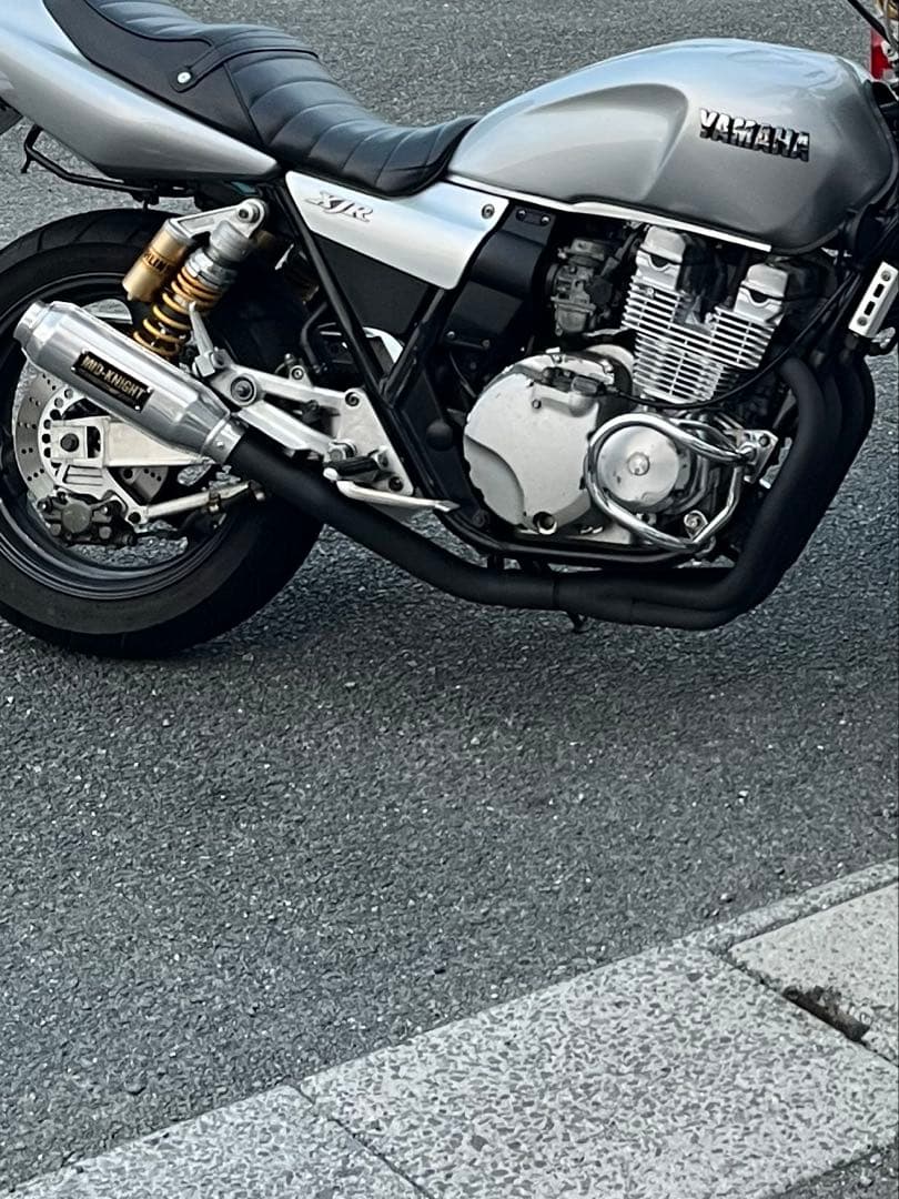 美品 XJR400 4HM ミスティ ミッドナイトモナカマフラー - メルカリ