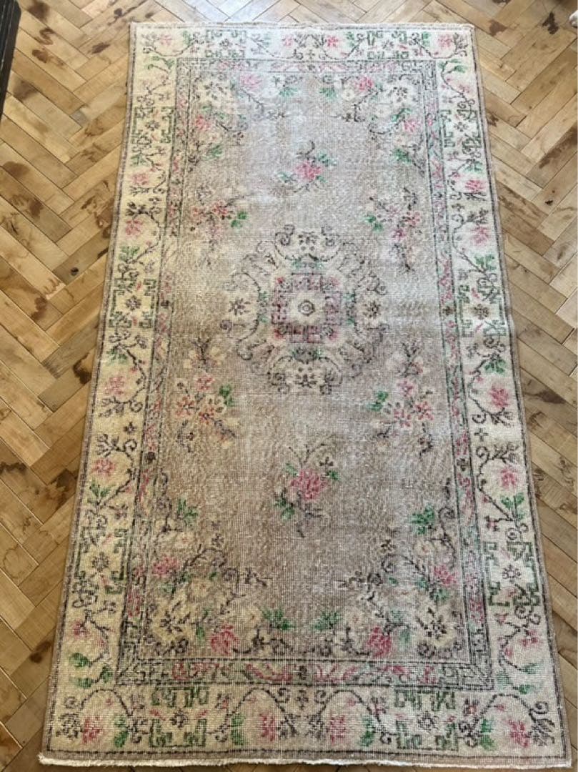 ヴィンテージトルコラグ　reve 113×214 Reve ラグ Reve Vintage Rug | Reve