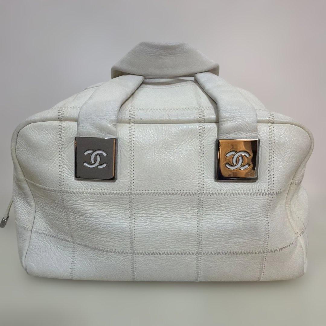 シャネル　キャビアスキン チョコバー ミニボストン 本日限定 楽天市場】【中古】【バッグ】CHANEL シャネル チョコバー キャビア