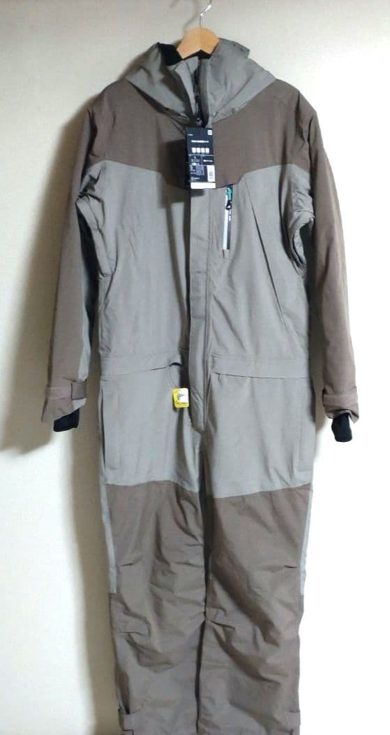 新品タグ付】ワークマン AEGIS 防水防寒ツナギ MIX ベージュ L - メルカリ