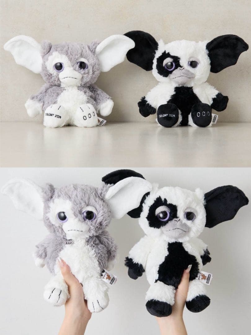 GREMLINS NICI×COLONY2139 ギズモ ぬいぐるみ 2種セット - メルカリ