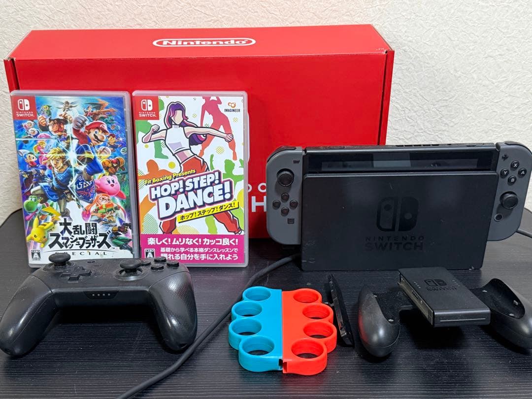 Nintendo Switch 本体 ゲームソフト プロコン グリップ付き ホリストア｜ グリップコントローラーFit アタッチメントセット for