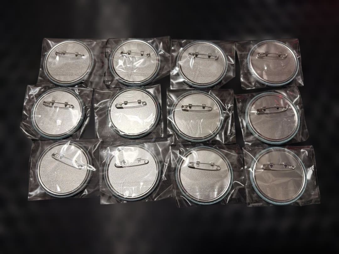 鬼滅の刃 冨岡義勇 和紙缶バッジ 19点セット ジャンプショップ限定