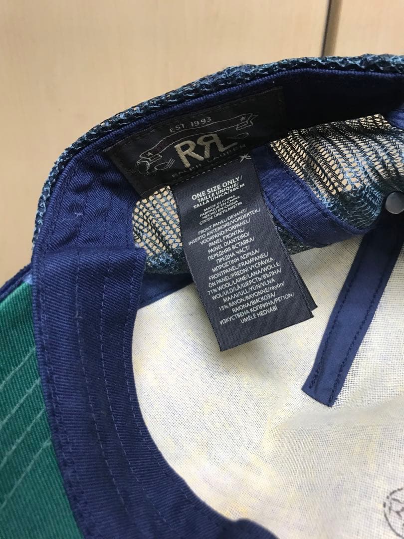 RRL ネイティブメッシュキャップ