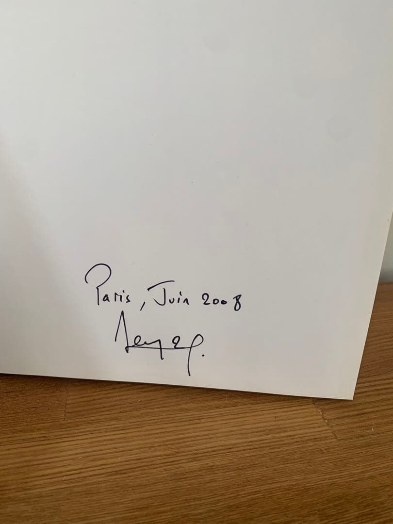 希少 サイン付き アンリ・ロア Out of the Blue 写真集 - メルカリ