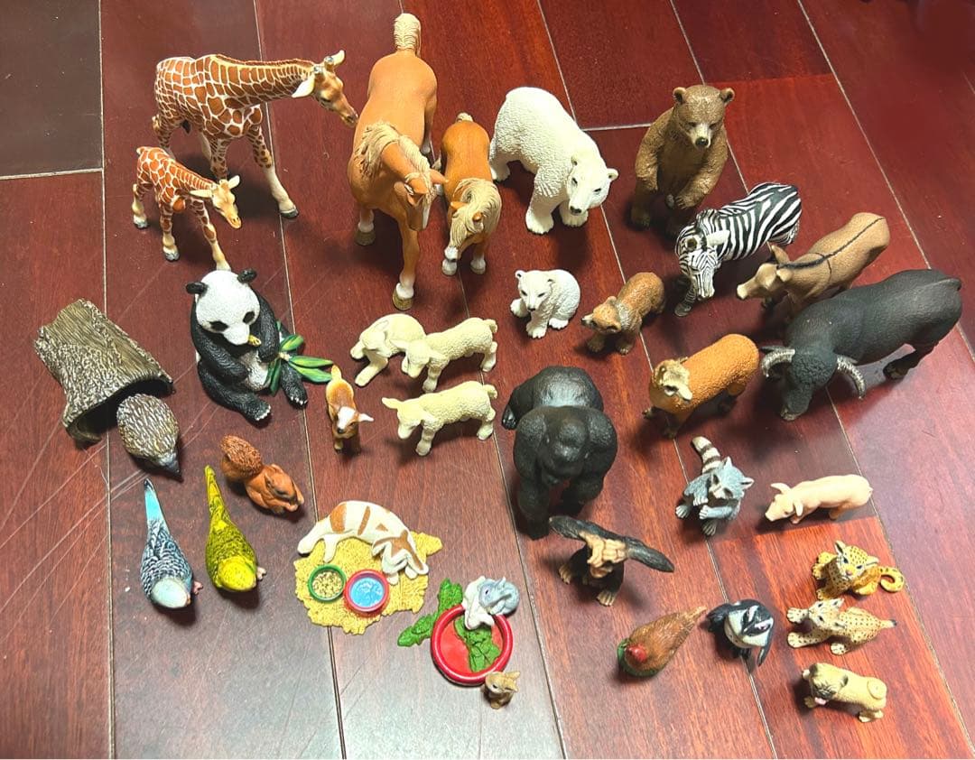 シュライヒ 動物フィギュア 32体セット - メルカリ