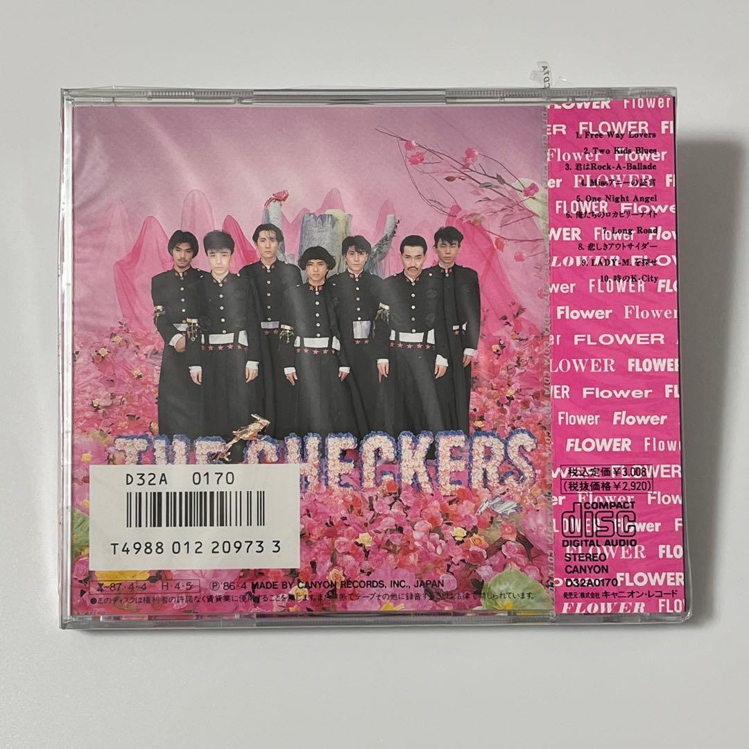 新品・未開封・レア】チェッカーズ フラワー CD 藤井フミヤ CHECKERS