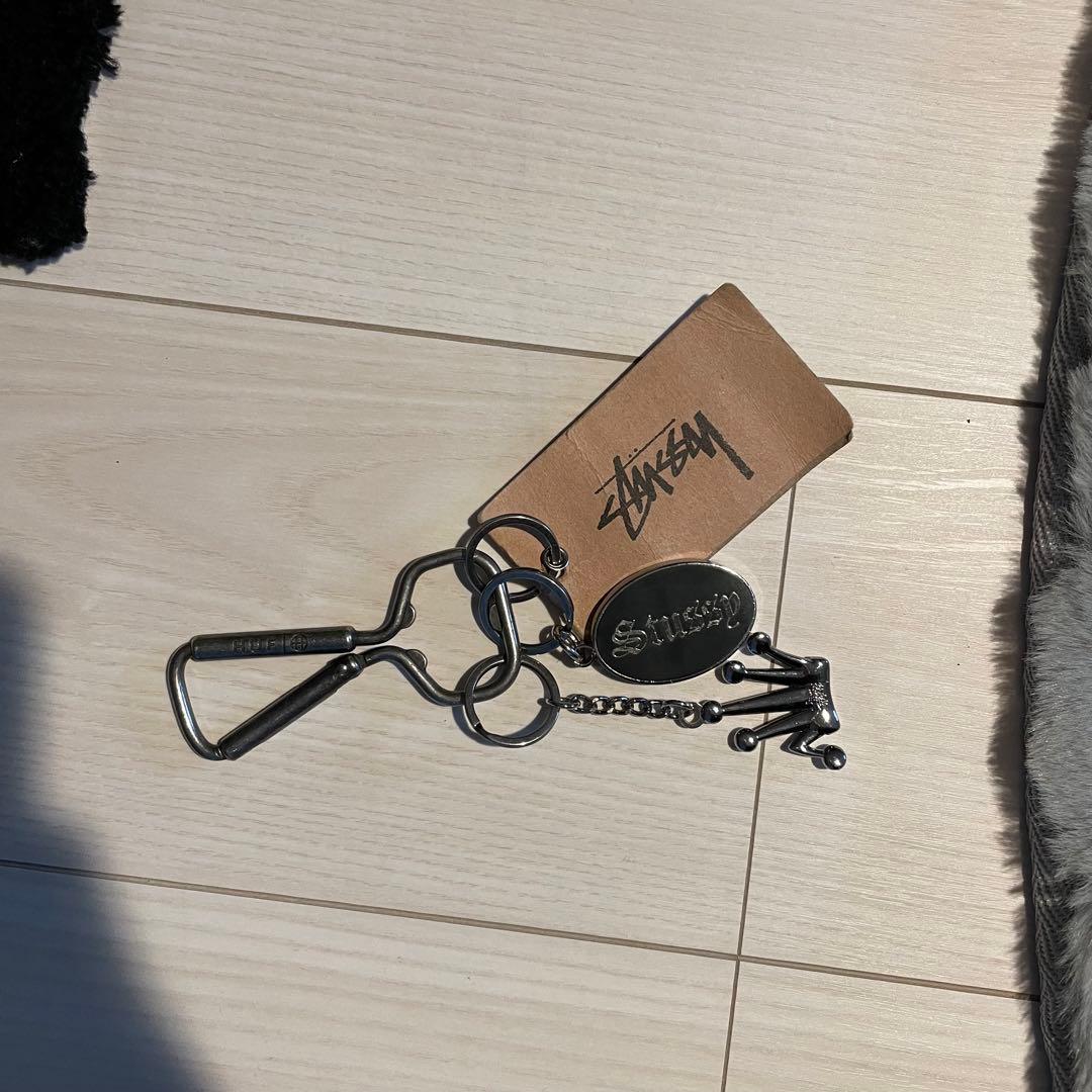 huf カラビナ stussy キーホルダー - メルカリ