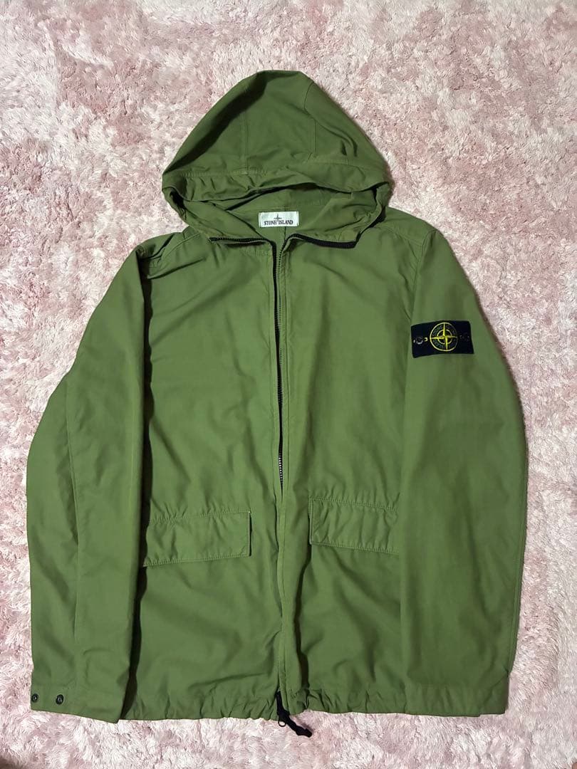 Stone Island フード付きナイロンジャケット - メルカリ