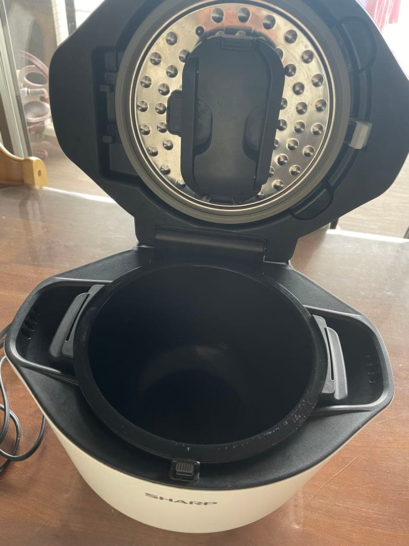 数回使用】SHARP HEALSIOヘルシオホットクック KN-HW16G-W