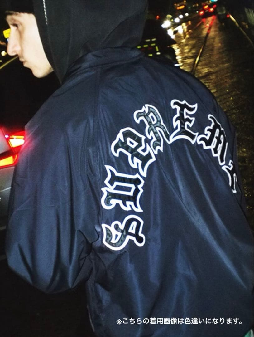 新品supreme/Old English Arc Coaches Jacket - メルカリ