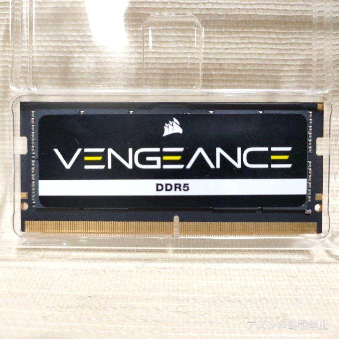 CORSAIR DDR5-5600MHz 32GB ノートPC用 VENGEAN Amazon | CORSAIR DDR5-5600MHz ノートPC用 VENGEANCE DDR5 SODIMM