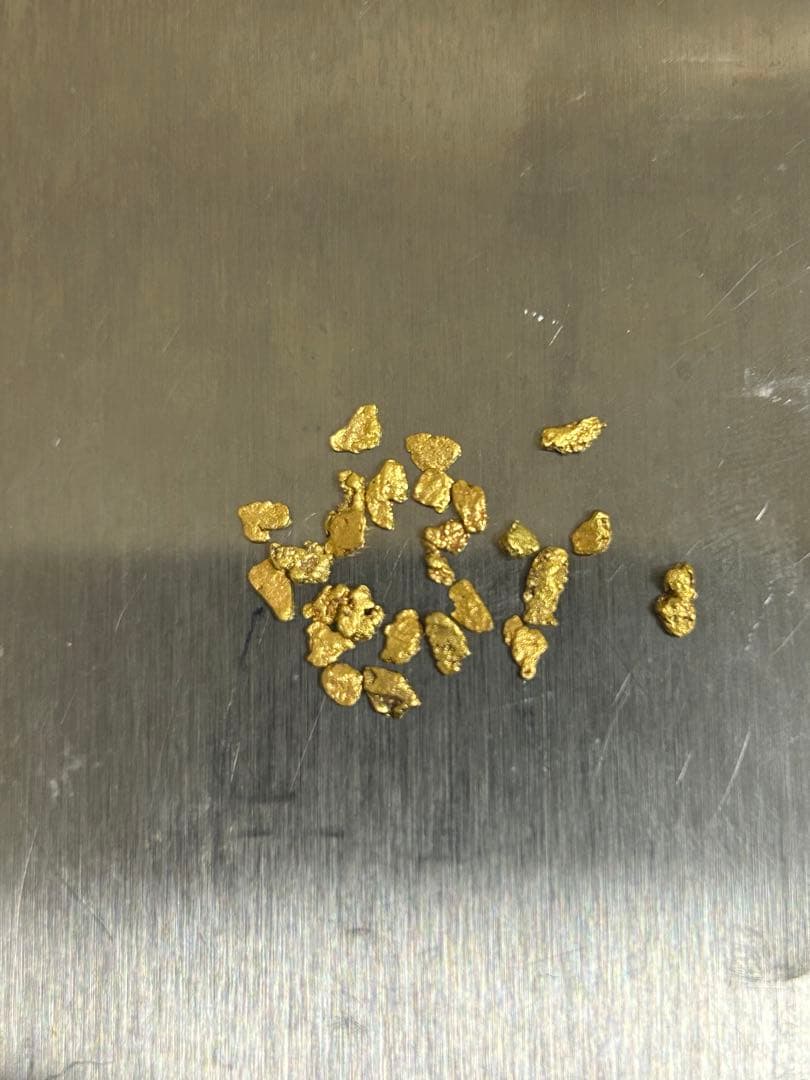 金の粒 0.89g 砂金、ゴールドナゲット