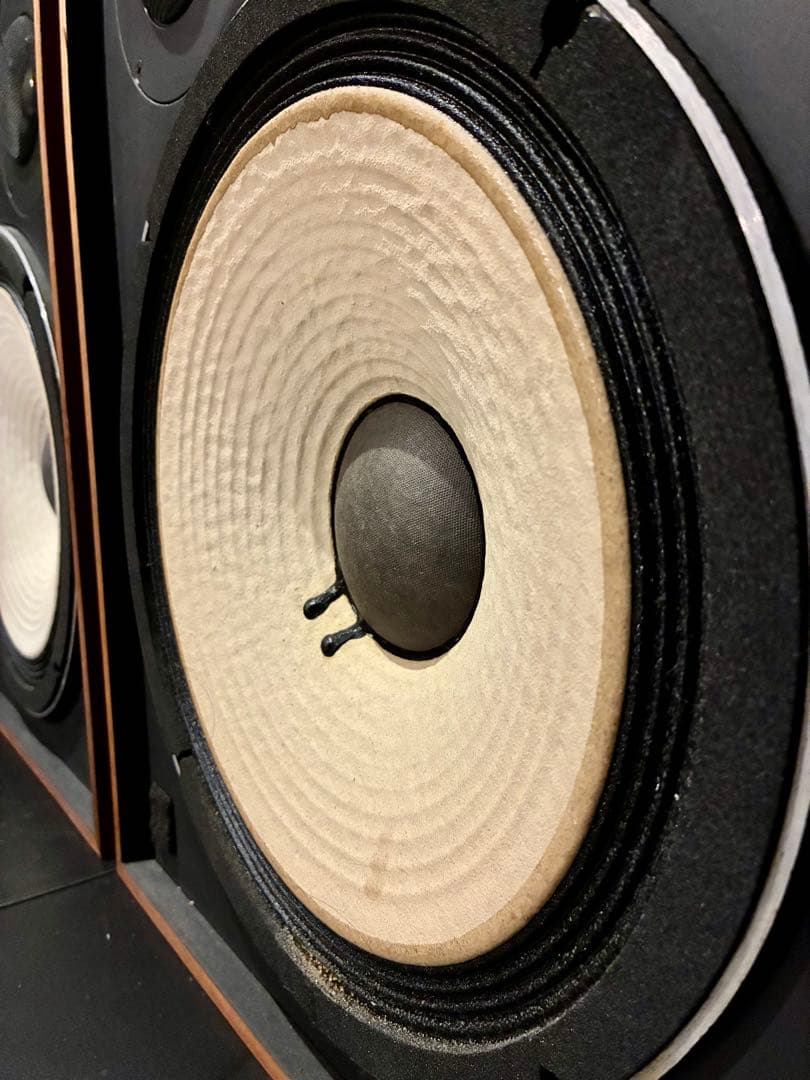 音質良好】JBL4312Aスピーカー/2本セット/木目ウォルナット