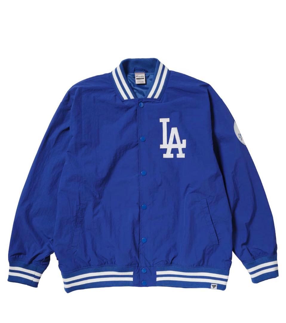 Fanatics ドジャース LOGO NYLON STADIUM JACKET Fanatics ドジャース LOGO NYLON STADIUM JACKET ブルー