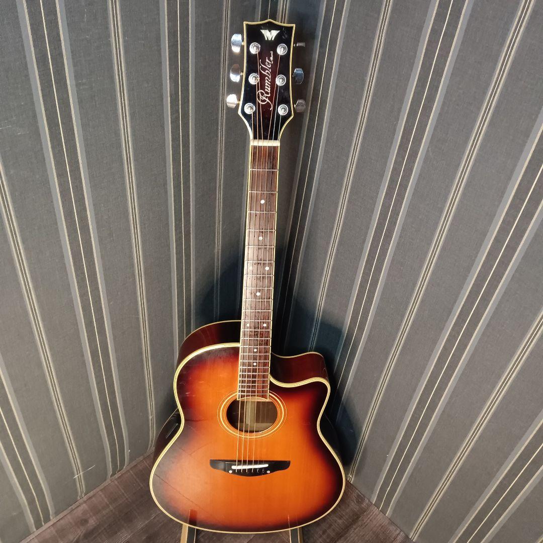 Morris LA-011-TS 21070832 高橋建ミニアコギ 新品同様♪ 2026年最新