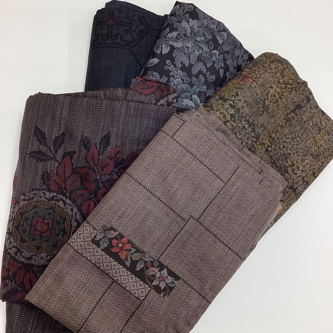 着物まとめ売り、袷、大島紬、リメイク素材、正絹P210 - メルカリ