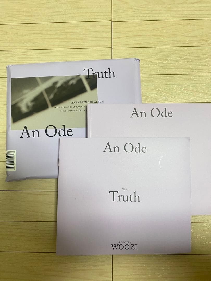 SVENTEEN アルバム　An odeトレカ7枚付き SEVENTEEN セブチ アルバム An Ode ジョンハン トレカ一覧