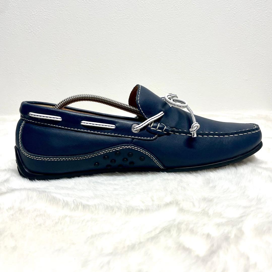 【未使用級✨】REGAL ネイビー 55PRドライビングシューズ 25.5cm