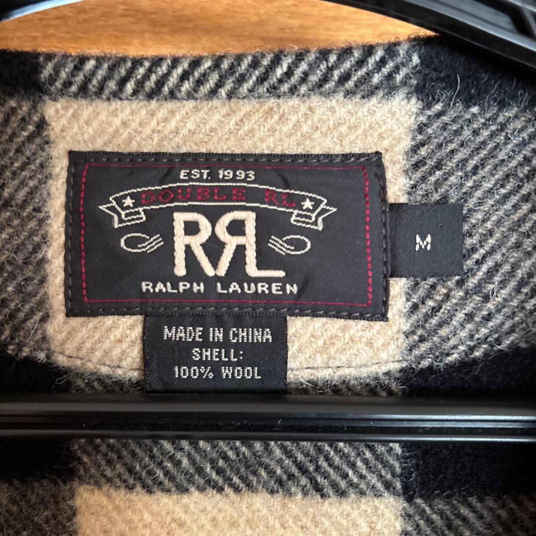 最終価格RRLマッキノークルーザーベスト Mサイズ - メルカリ