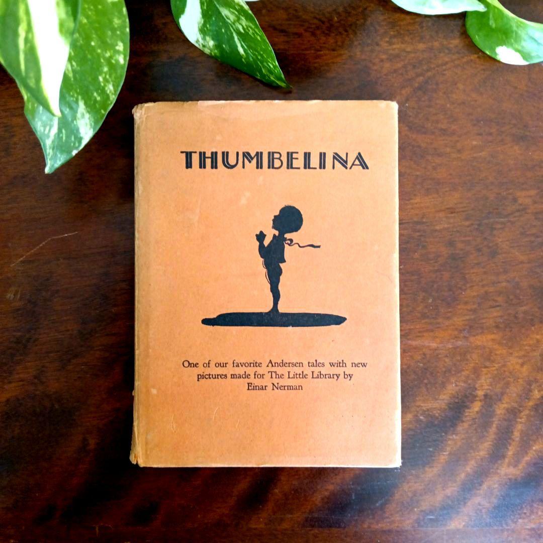 洋書古書 1957年 Nerman ネイマン 希少 おやゆび姫 ヴィンテージ