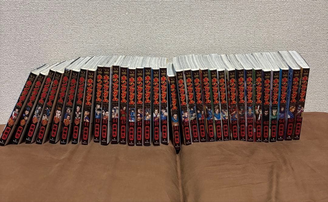 キングダム 66巻セット まとめ売り 1〜66巻 - メルカリ