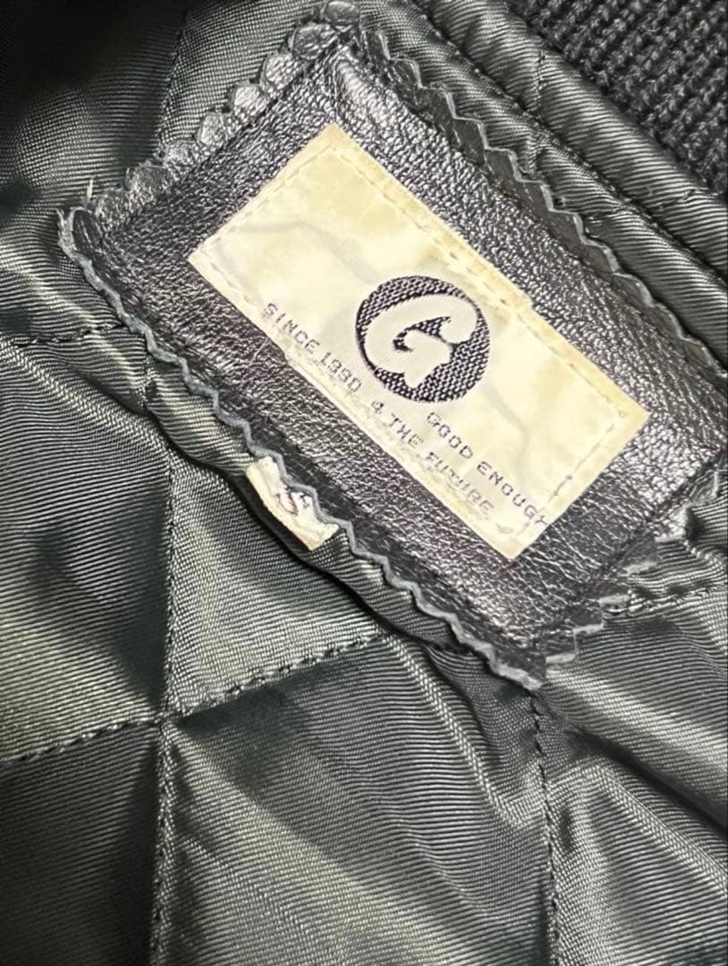 グッドイナフ 14' スタジャン 1st 復刻 ナンバリング無し 黒 S - メルカリ