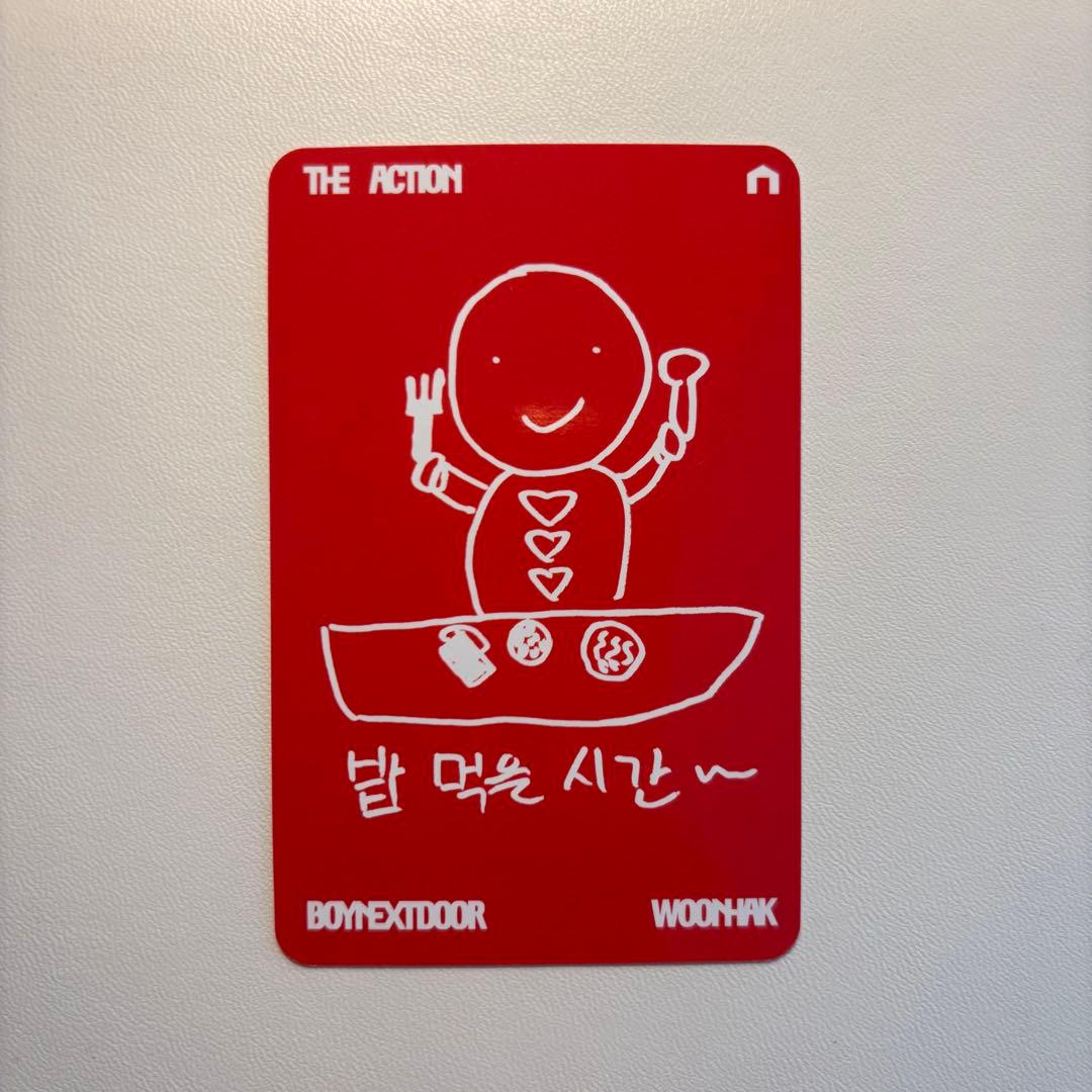 ウナク BOYNEXTDOOR トレカ the action play - メルカリ