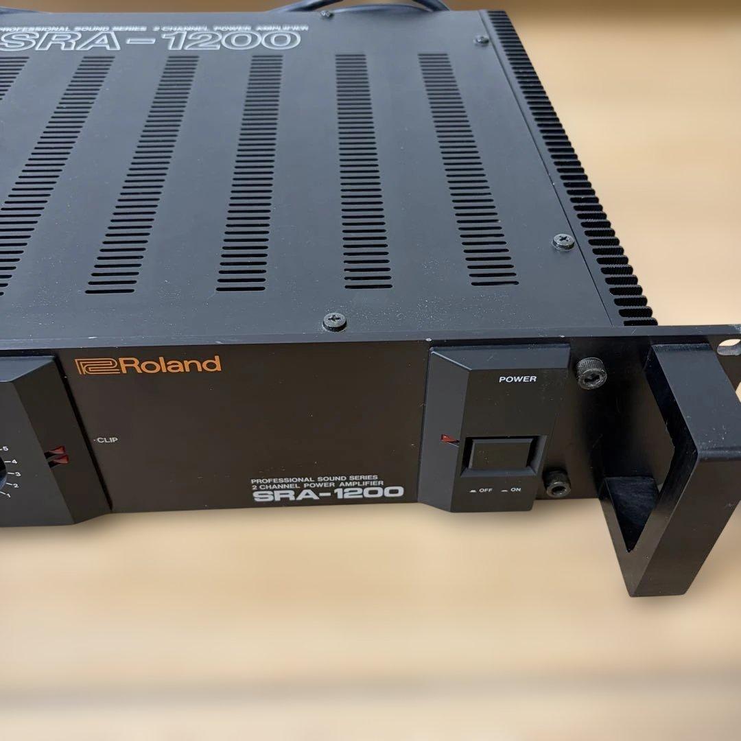 希少】Roland SRA-1200 パワーアンプ￼ローランドテック 希少】Roland