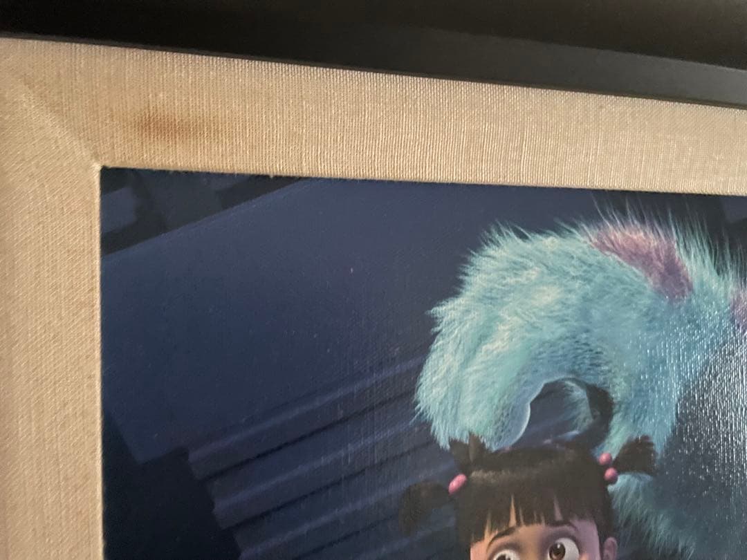 モンスターズインク ファインアート レア 世界限定100 ピクサー