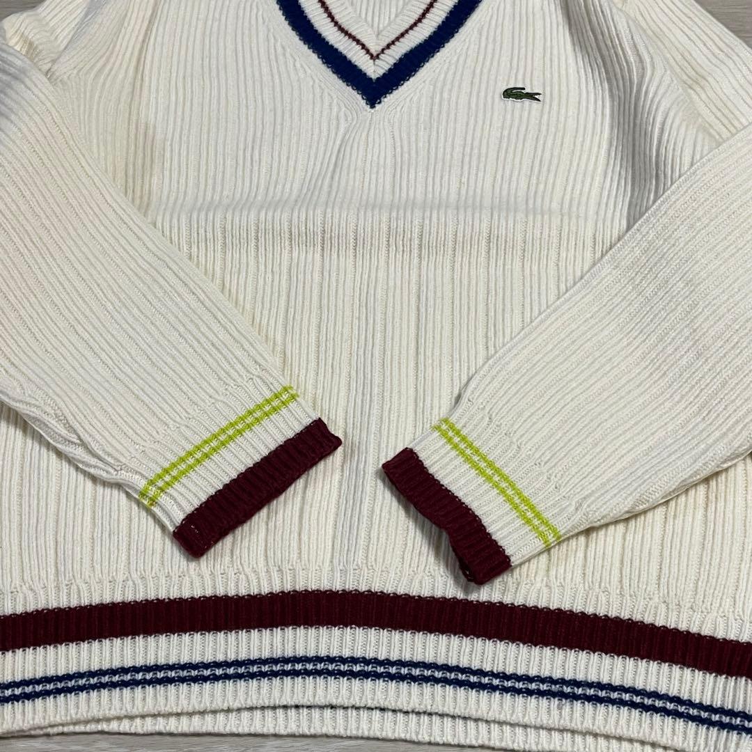ゅーぽむ♡様専用です☆LACOSTE ラコステ☆チルデンニット Lサイズ