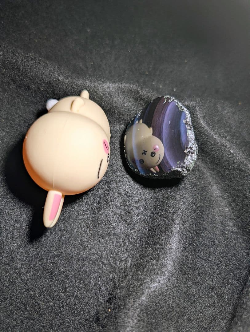 研磨品】十勝石玲瓏 北海道産レインボーオブシディアン 十勝石 玲瓏石