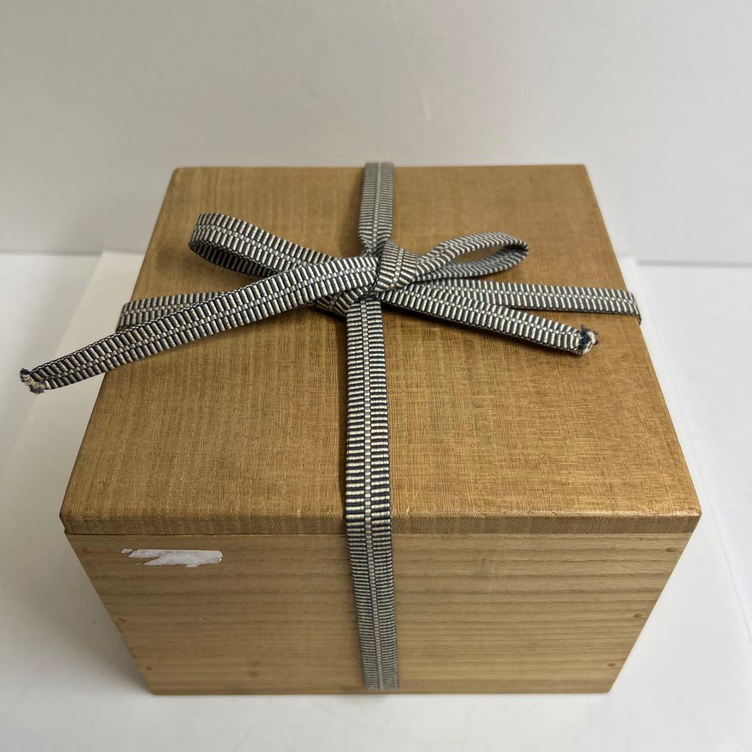 中国美術 大清乾隆年製 青磁中皿5枚 木箱付 約16.7㎝東Y8-0113☆2F