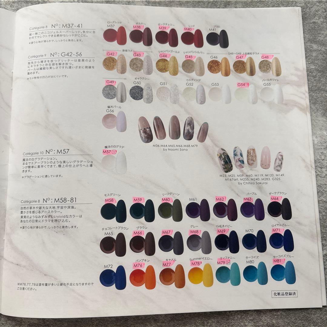 ニコジェル NYCOJEL 19点セット まとめ アースカラー ビビット