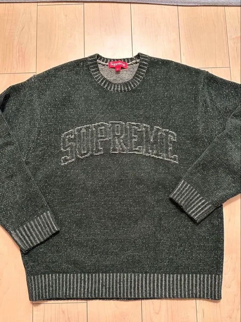 supreme 24ss contrast arc sweater セーター 中古・古着通販】SUPREME (シュプリーム) 24SS CONTRAST ARC SWEATER