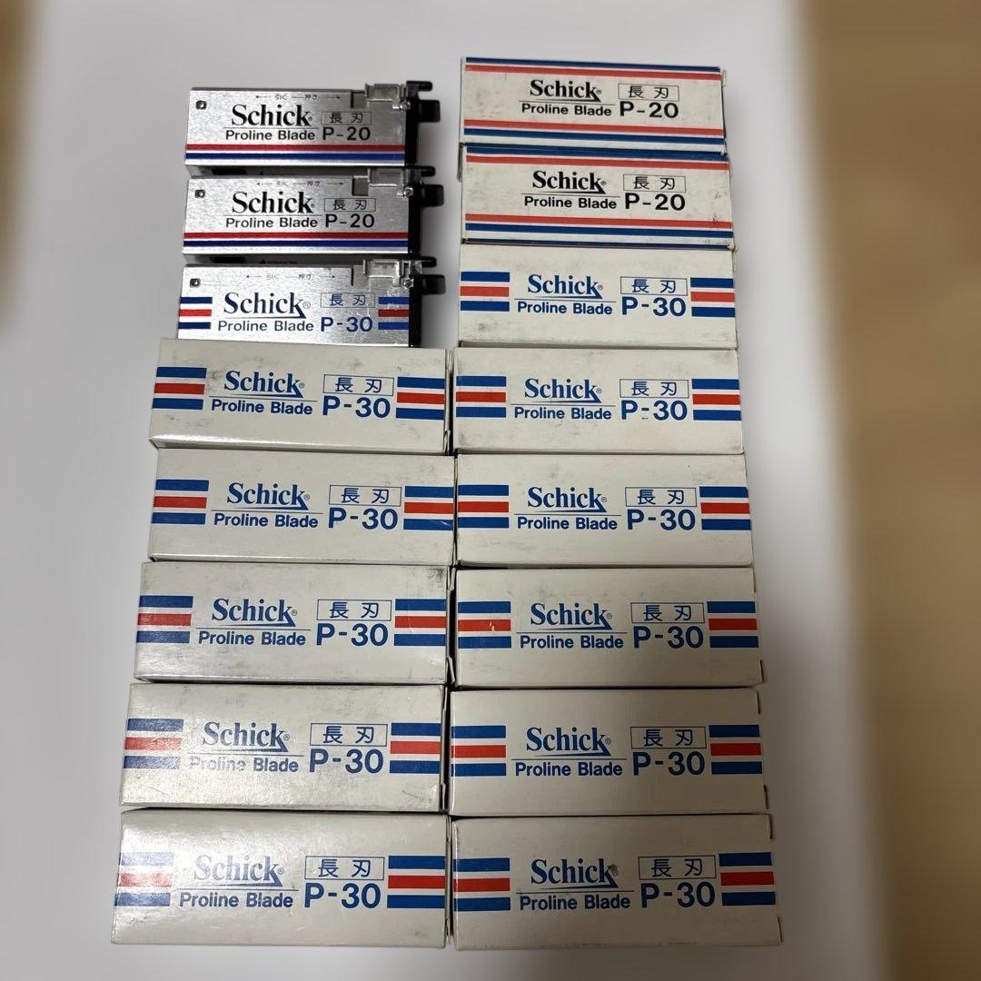 Schick Proline Blade P-20/P-30 替え刃 togishokunin_schick-p20x10