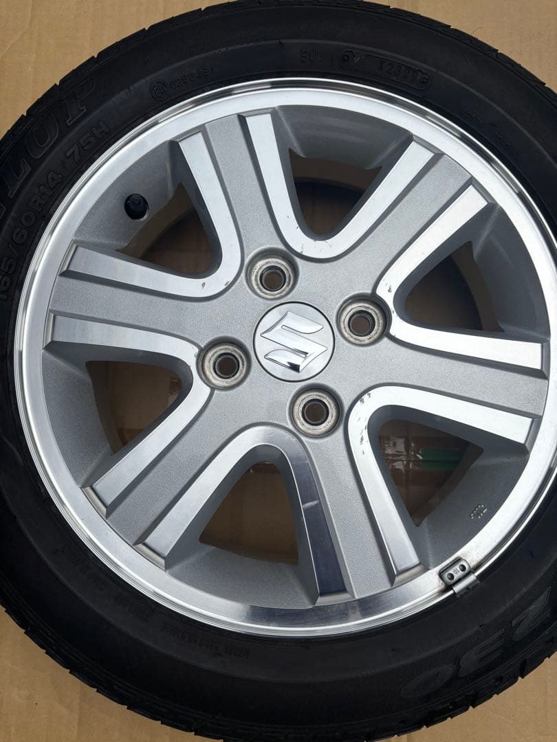 スズキ エブリィ純正アルミホイール タイヤ2本セット その1 - メルカリ