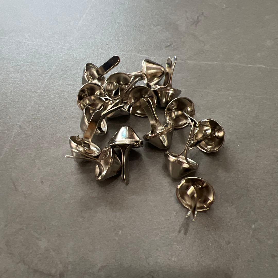 コニカルスタッズ鋲 約800個 9mm＆12mm HARDCORE