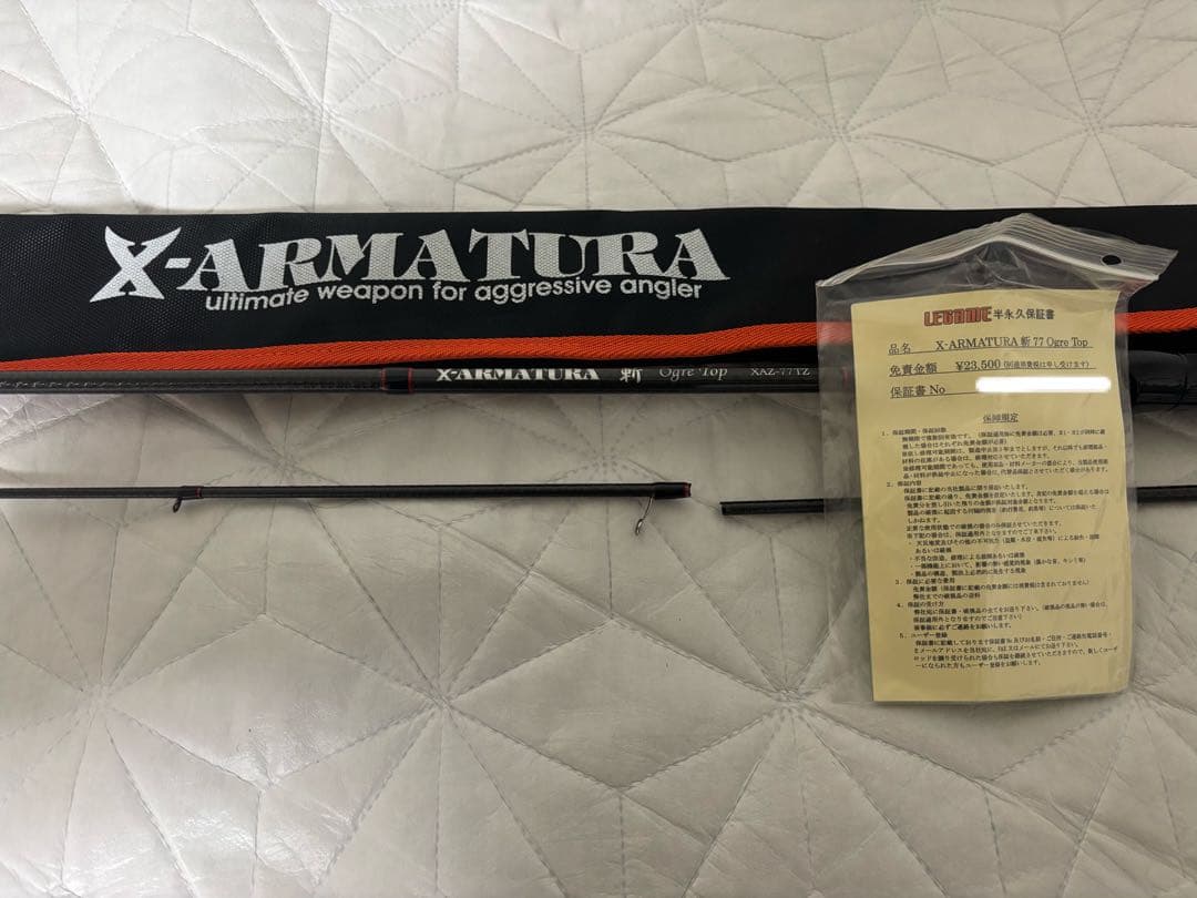 M*O様 レガーメ　X-ARMATURA 斬 77 0gre Top ☆要免責修