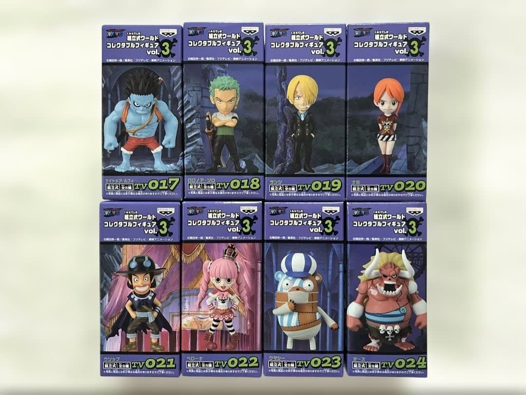 未開封]ワンピース WCF スリラーバーク編 vol.2 & 3 全16品 - メルカリ