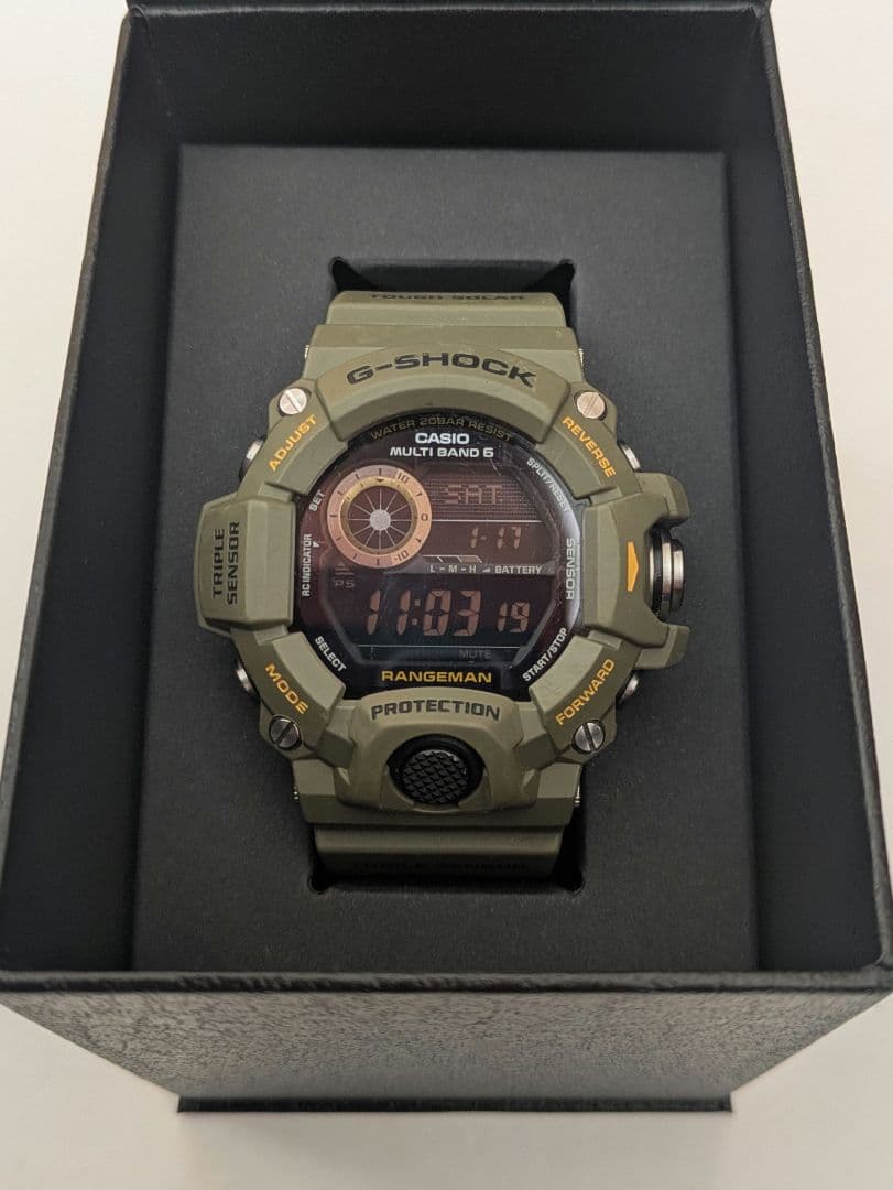 G-SHOCK　レンジマン　 GW-9400J-3JF　電波ソーラー G-SHOCK ポイント最大6倍 Gショック 電波 ソーラー レンジマン カシオ