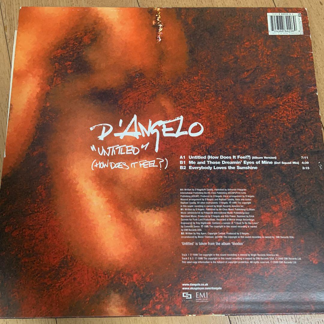 D'Angelo ‎– Untitled (How Does It Feel?) - メルカリ