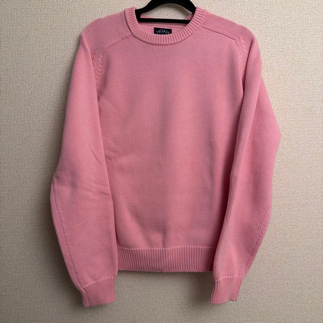 V*R様 NOAH ピンク ニットセーター S Donegal Shaker Sweater - Noah