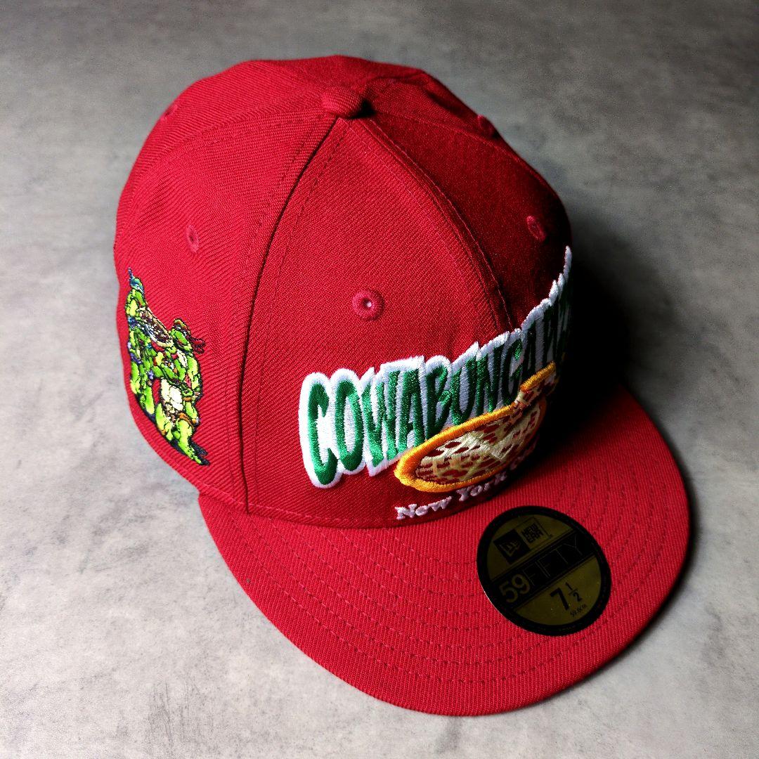 未使用 NEW ERA × タートルズ キャップ 59.6cm