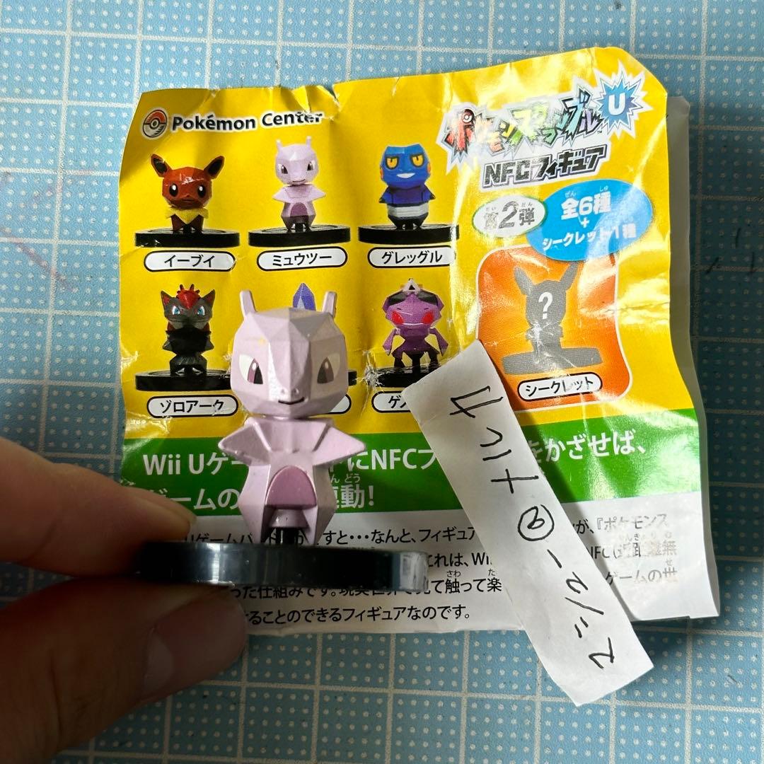 ポケモンスクランブル WiiU NFCフィギュア ミュウツー - メルカリ