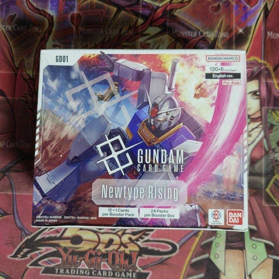 超希少・未開封】ガンダムカードゲーム Newtype Rising 英語版 - メルカリ