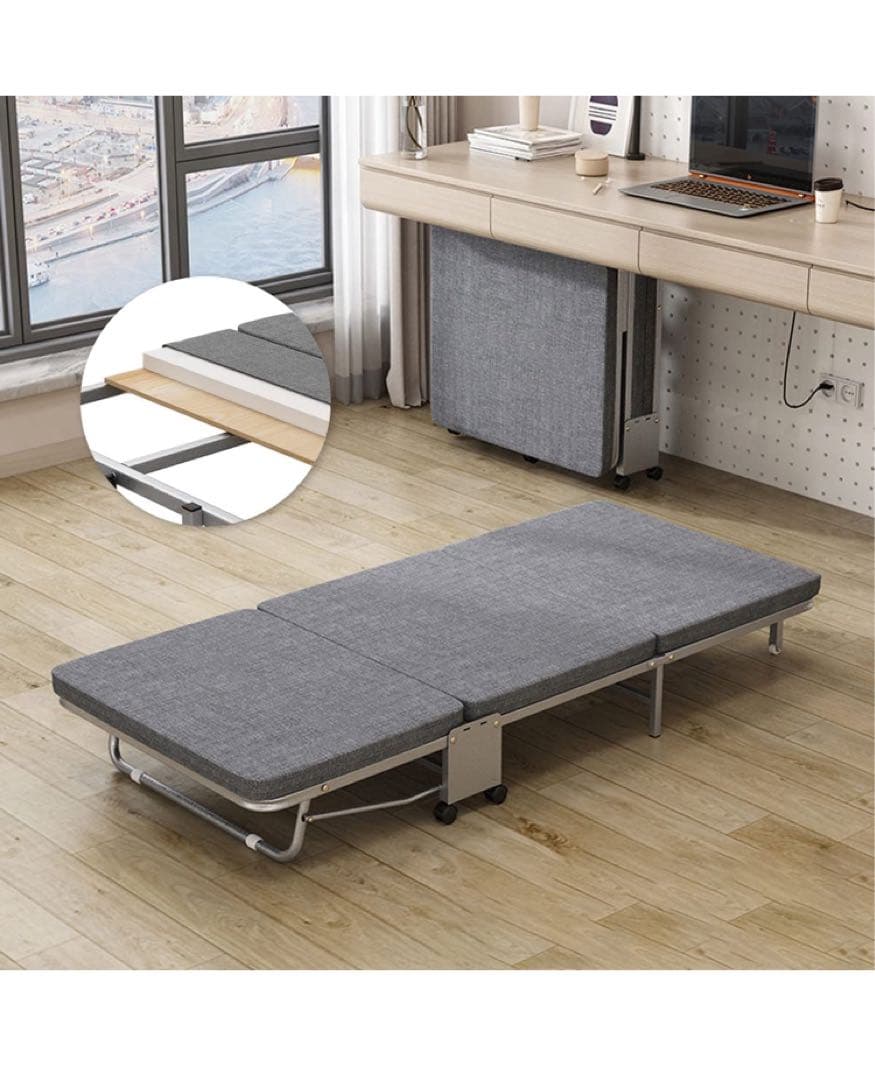 おりたたみベッド コンパクト 折りたたみ ベッド シングル 長180幅80高24 おりたたみベッド コンパクト 折りたたみ ベッド シングル 長180幅80高